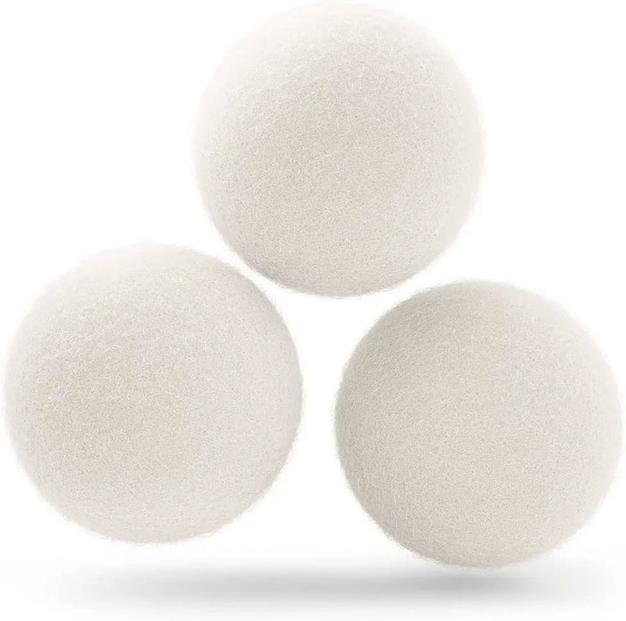 Wool Dryer Balls 2.76 in Premium Natural Fabric Softener Replaces Sheets Laundry for