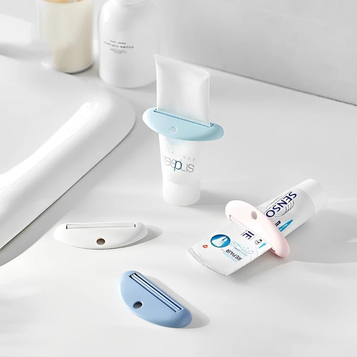 Multifunction Manual Toothpaste Tube Squeezer Clip Facial Cleanser Dispenser Extruding