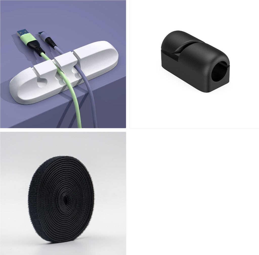 Cable Organizer Silicone Desk Cable Holder