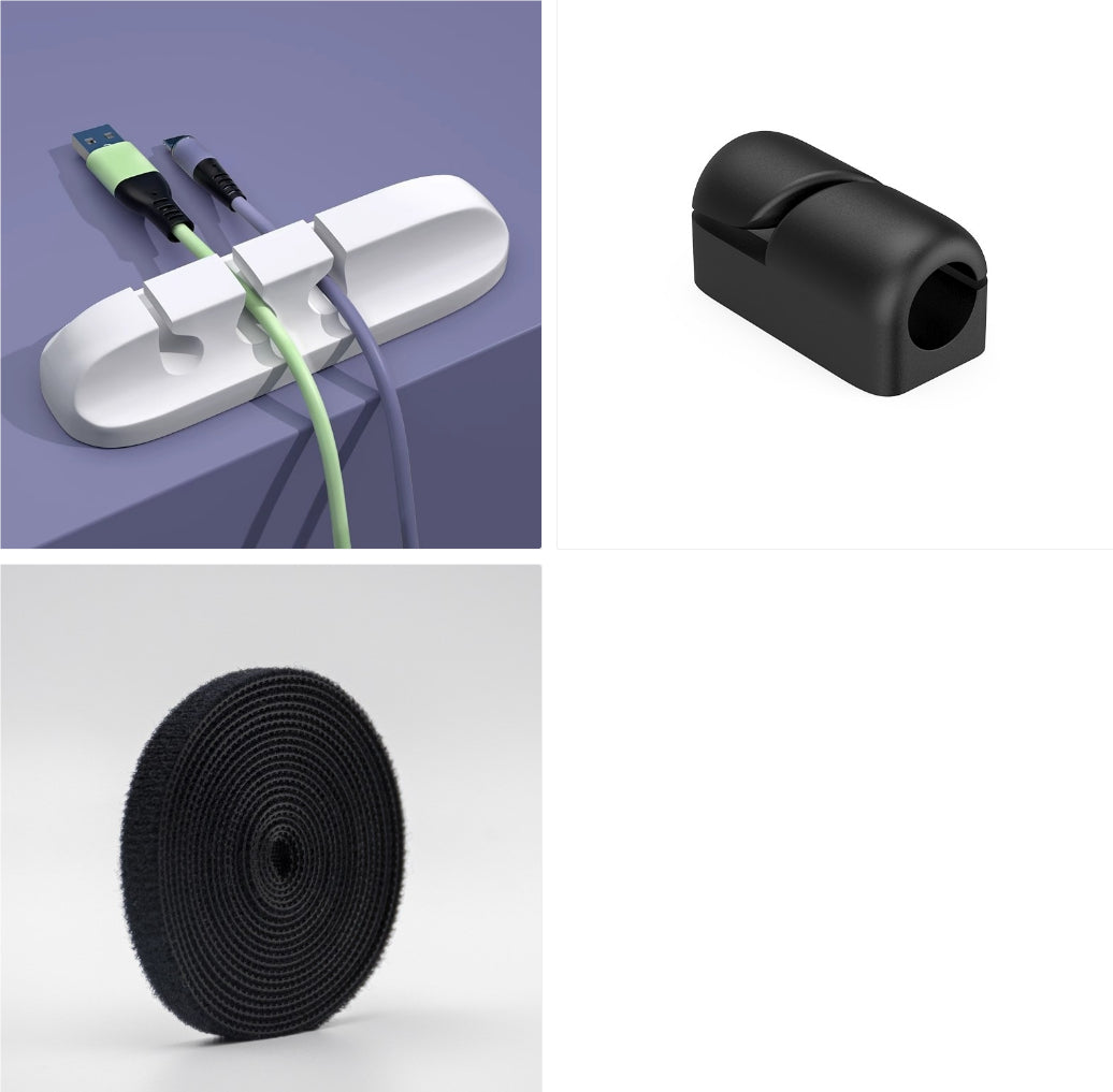 Cable Organizer Silicone Desk Cable Holder