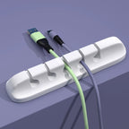Cable Organizer Silicone Desk Cable Holder