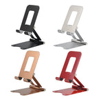 Metal foldable desktop stand phone