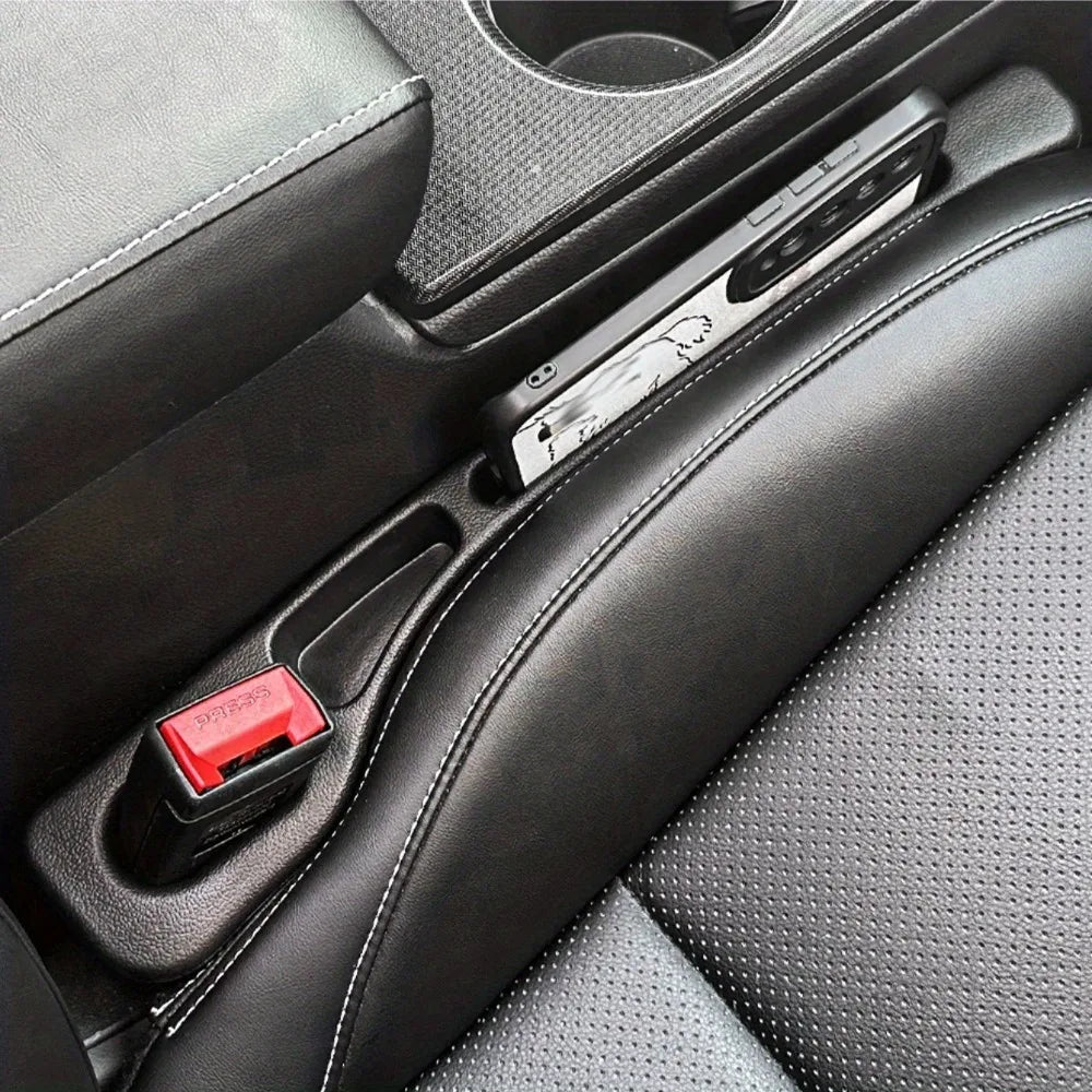 Car Seat Gap Filler Crevice Storage Box Bag Between Seats Console Organizer Decoration