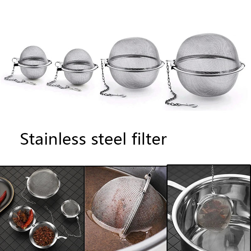 Stainless Steel Mesh Tea Infuser Balls