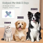 Soft Silicone Dog Toothbrush 360° Finger for Dogs Cats Durable Pet Brush Tooth Cleaning