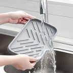 Silicone Draining Soap and Sponge Tray