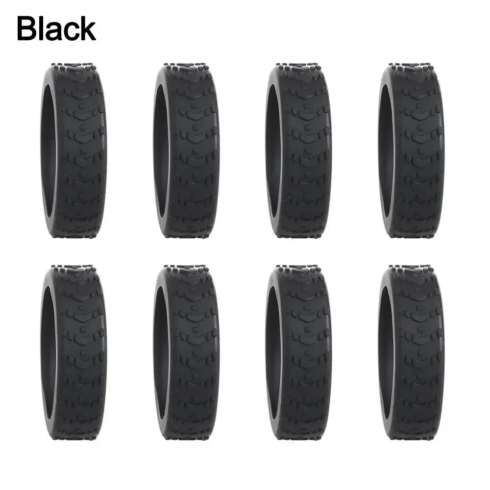 Travel Luggage Caster Shoes Silicone Suitcase Wheels Protection Cover Reduce Noise