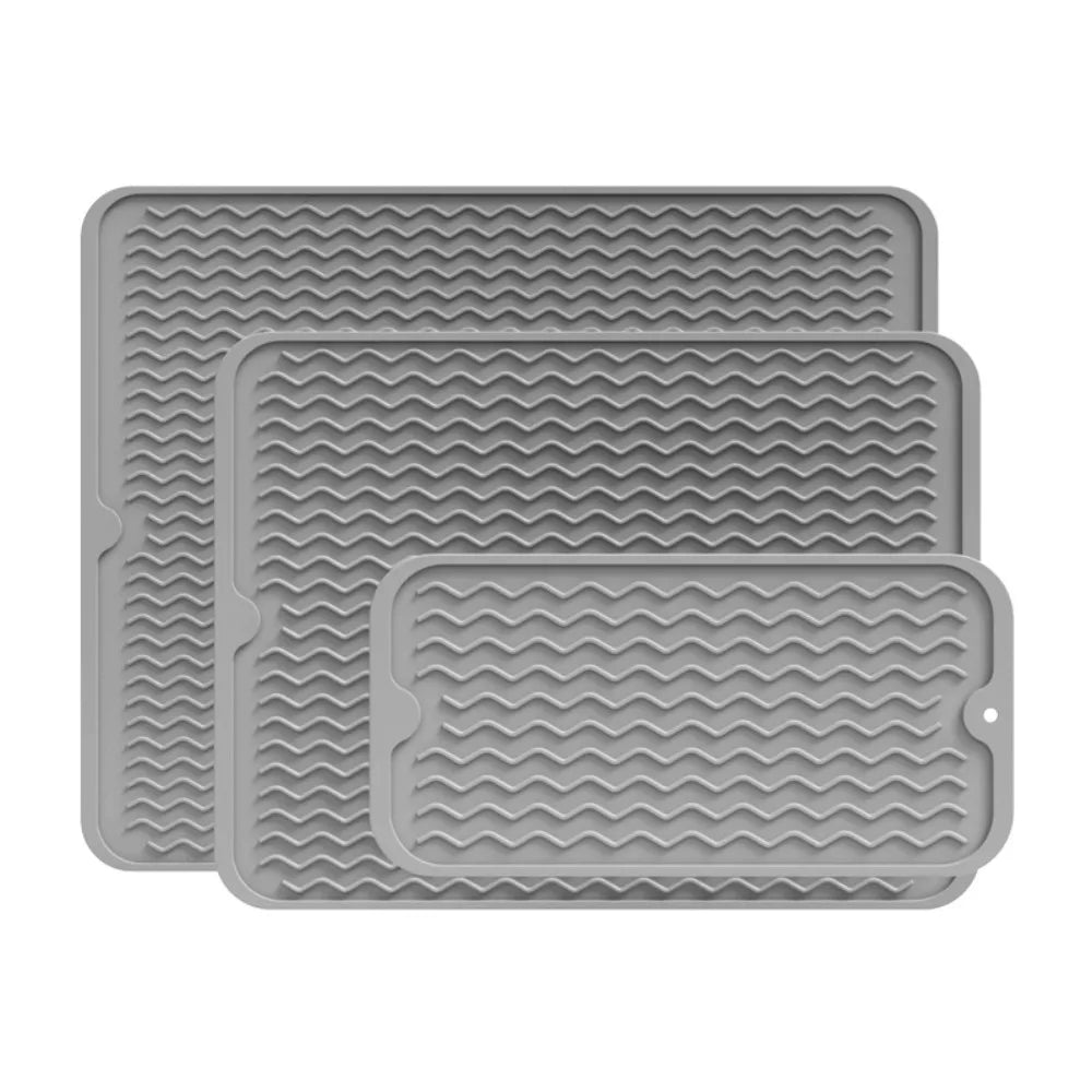 Non Slip Silicone Drying Mat for Kitchen Extra Large Heatproof Countertop Stove