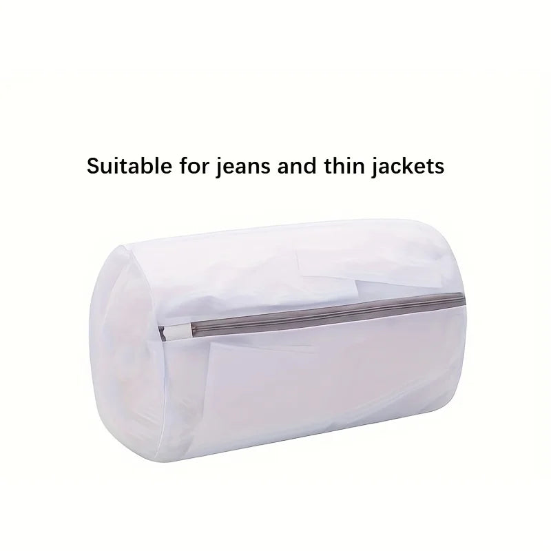 Versatile Shoe Washing Bag - Durable Mesh Laundry Bag for Sneakers, Running Shoes, Socks & Bras with Zipper