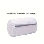 Versatile Shoe Washing Bag - Durable Mesh Laundry Bag for Sneakers, Running Shoes, Socks & Bras with Zipper