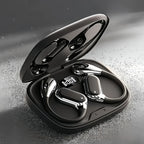Open Ear Wireless Earbuds Bluetooth Headphones, 50Hrs Playtime Stereo Sound Earphones with IPX7 Waterproof Ear