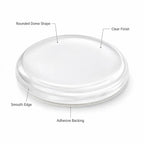 Clear Door Stopper Wall Protector Self Adhesive Furniture Bumper Pads Noise Dampening