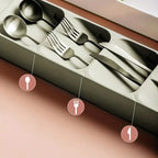 Cutlery Organizer Knife Storage Tray Spoon Space Saving Rack Compartment Kitchen Drawer