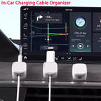 Magnetic Cable Clip Holder Adhesive Wire Keeper Cord Organizer