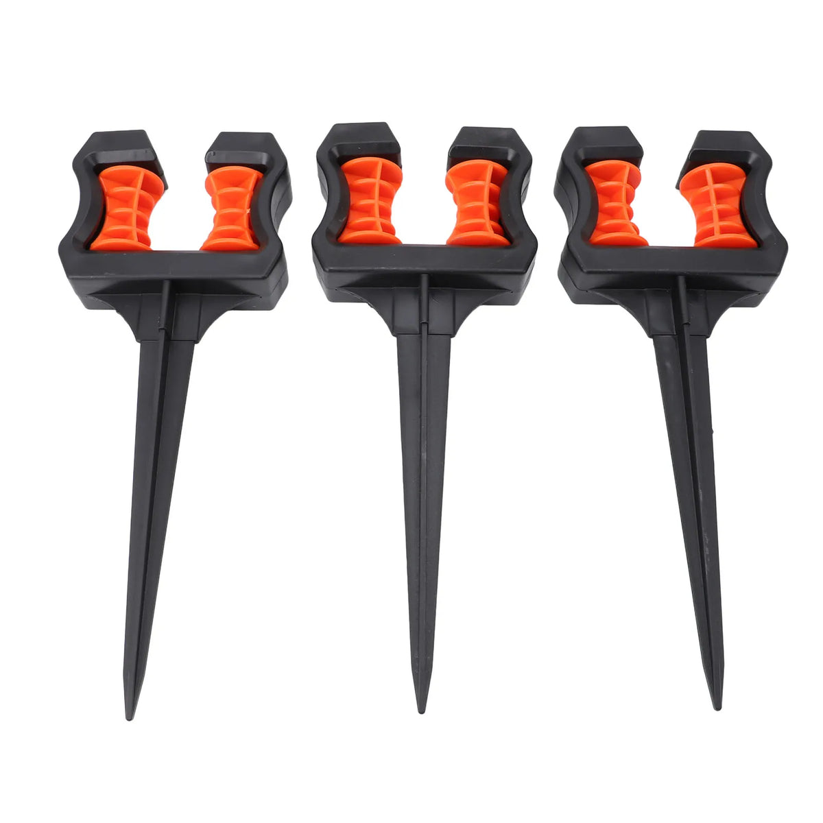 Garden Hose Guide Spike 10.24in ABS Water Pipe Positioning Holder Roller