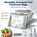 Set Aluminum Foil Fresh-Keeping Bag Sealed Antibacterial Refrigerator Food Freezing