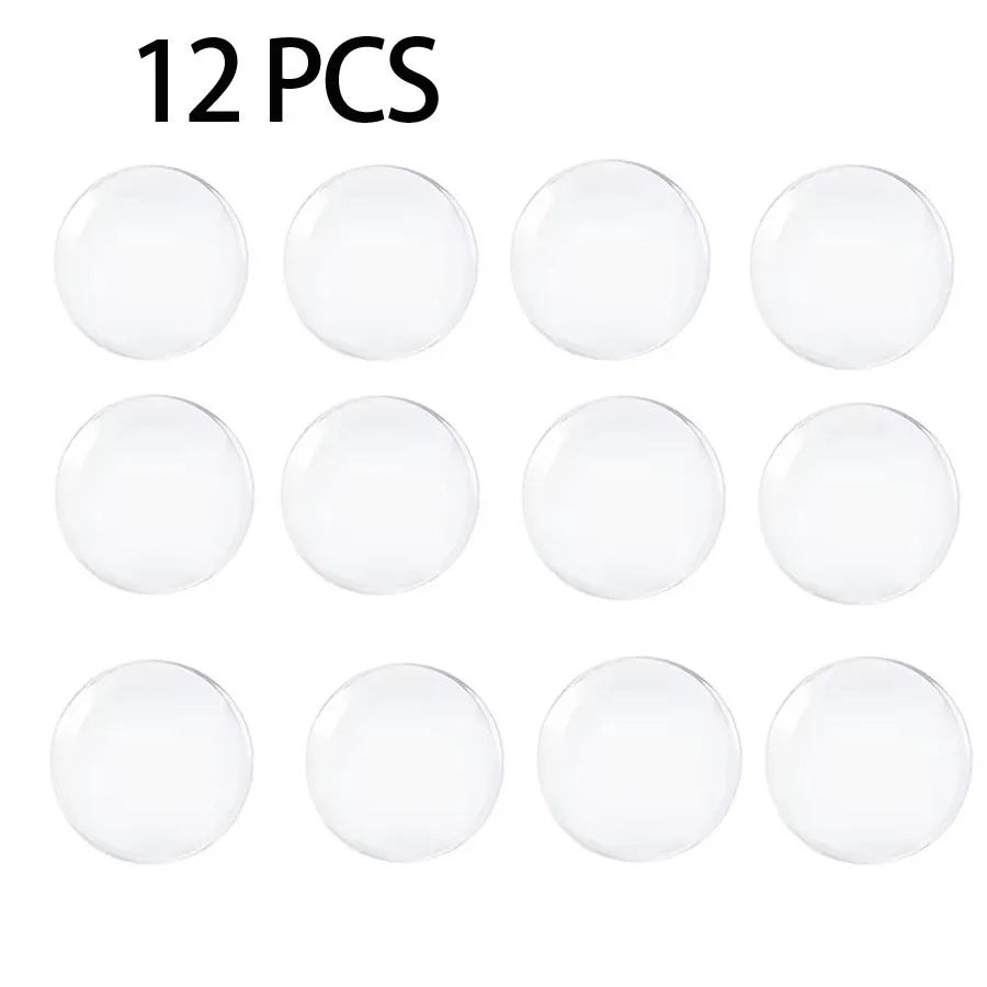Door Knob Wall Shield Clear Soft Rubber Stopper Handle Bumper Mute Stickers Protector