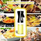 6.8 / 10.1 / 16.9 fl oz Oil Spray Plastic Household Kitchen Oil Bottle Or Oil Brush
