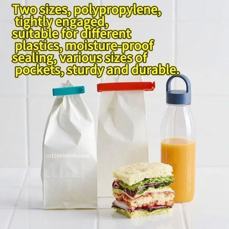 Reusable Bag Sealing Clips — Choice of Pack Size