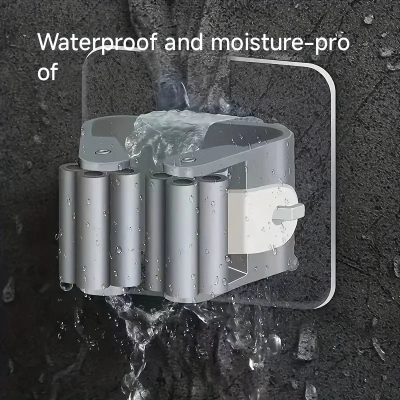 Self-Adhesive Mop and Broom Holders