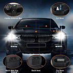 Car Trash Can (with Lid) Contains 60 (300) Garbage Bags, Small Car Can