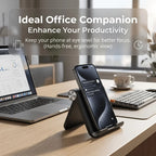 1Foldable Portable Phone Stand Multifunctional Desktop Tablet Stand Sturdy, Durable, and Easy to Store