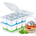 Large Ice Cube Trays Silicone Easy-Release Flexible Ice Molds