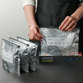 Bag Kitchen Aluminum Foil Fresh Bag Freezer Stand Up Zip Lock Bag Large Capacity
