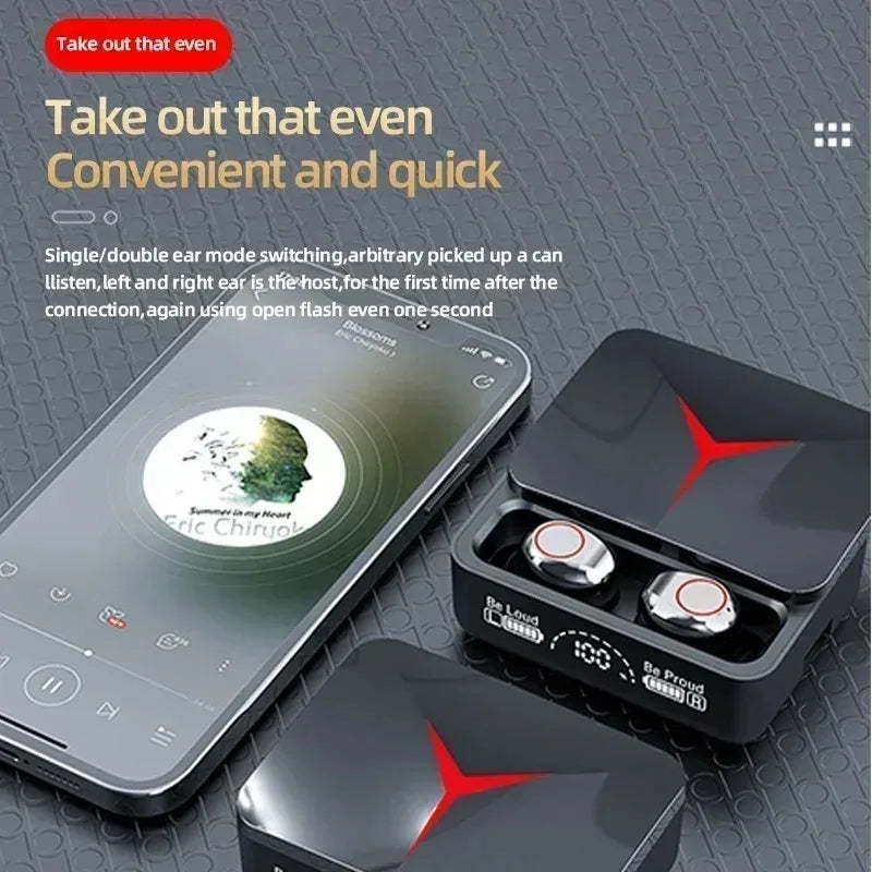 Original TWS Wireless Headphones Gaming Earphone Bluetooth 5.3 Sport Earbuds Music Headsets Apply to