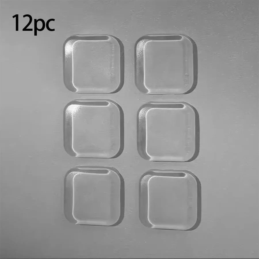 Door Knob Wall Shield Clear Soft Rubber Stopper Handle Bumper Mute Stickers Protector