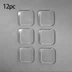 Door Knob Wall Shield Clear Soft Rubber Stopper Handle Bumper Mute Stickers Protector
