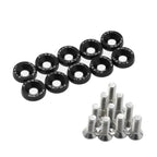 M6 Car Modified Fasteners Fender Washer Bumper Engine Concave Screws License Plate