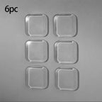 Door Knob Wall Shield Clear Soft Rubber Stopper Handle Bumper Mute Stickers Protector
