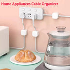 Magnetic Cable Clip Holder Adhesive Wire Keeper Cord Organizer