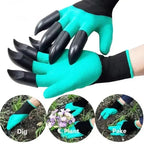 Horticultural Gloves with Claws Digging Garden Vegetable Flower Planting Stab Resistant