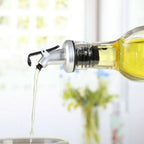 Leak-proof Capwine Cap Olive Oil Dispenser Bottle Designed for Pour Spout Vinegar, Sauce