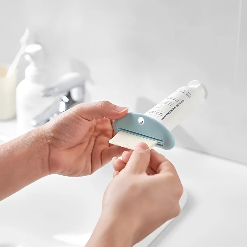 Multifunction Manual Toothpaste Tube Squeezer Clip Facial Cleanser Dispenser Extruding