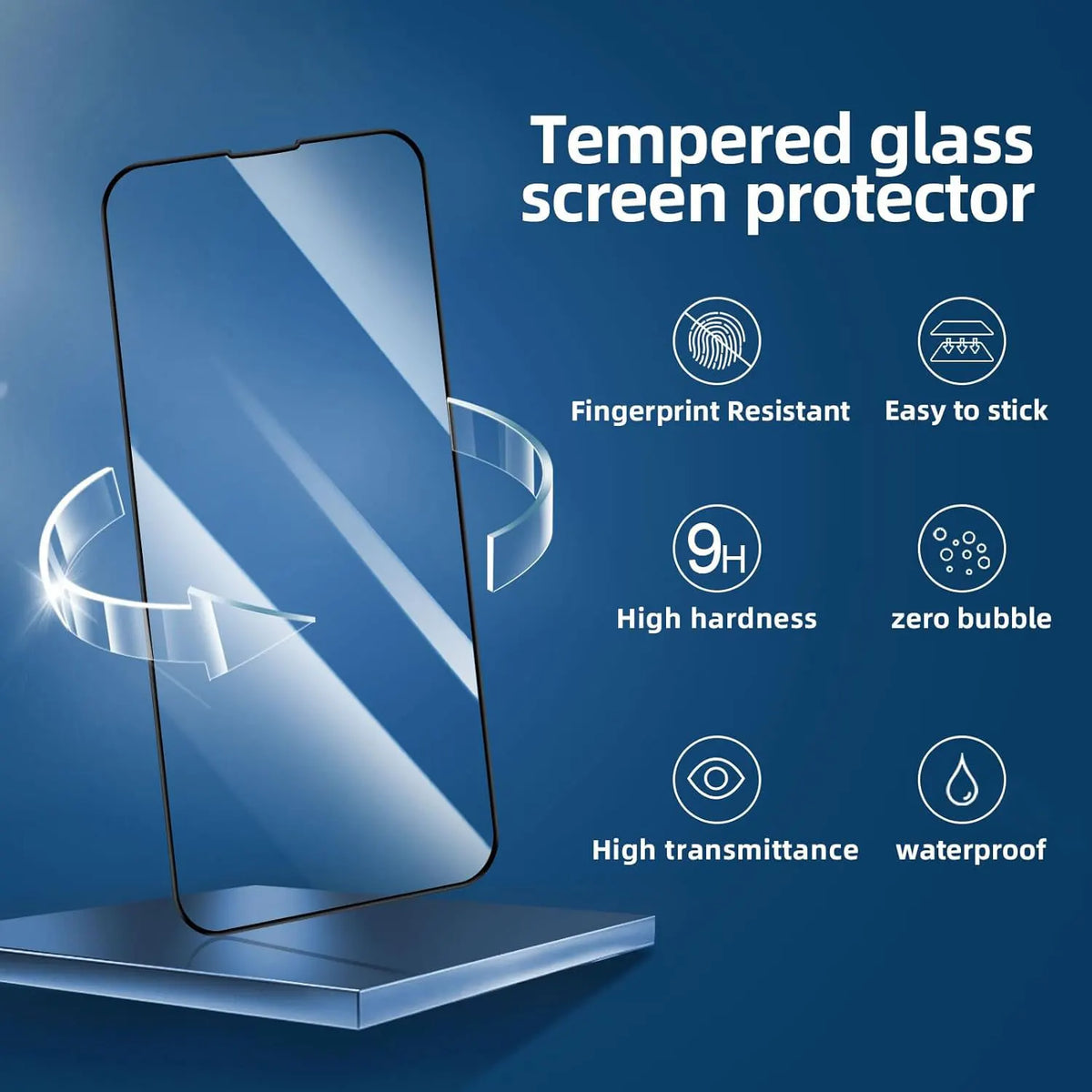 2 IN 1 Phone Case for iPhone 16 15 14 13 12 11 Pro Max Plus Protection With Screen Protector Glass Silicone