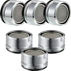 Brass Water Saving Faucet Tap Aerator with Replaceable Filter Mixed Nozzle 0.94 in