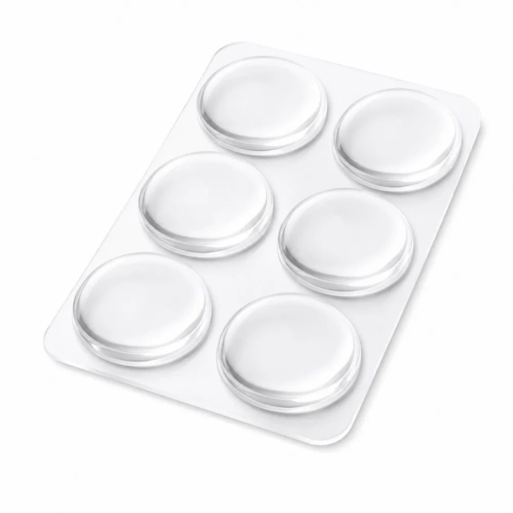 Clear Door Stopper Wall Protector Self Adhesive Furniture Bumper Pads Noise Dampening