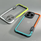 Shockproof Soft Silicone Frame Phone Case for iPhone 18 17 Pro Max 13 14 15 16 NoBack Heat Dissipation