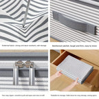 Under-Bed Storage Bag with Clear Window and Reinforced Handles