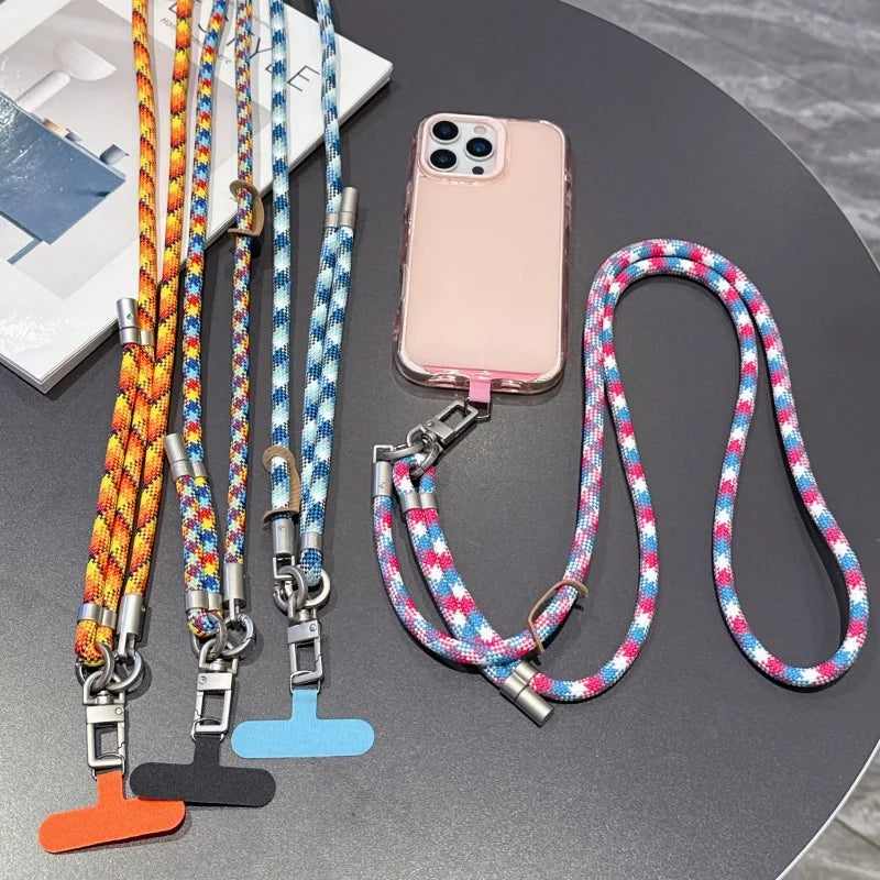 1Pc 59.06 inch Long Mobile Phone Case Strap Portable Crossbody Strap Universal With Phone Strap Connection