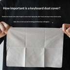 Microfiber Laptop Keyboard Cover & Cleaning Cloth