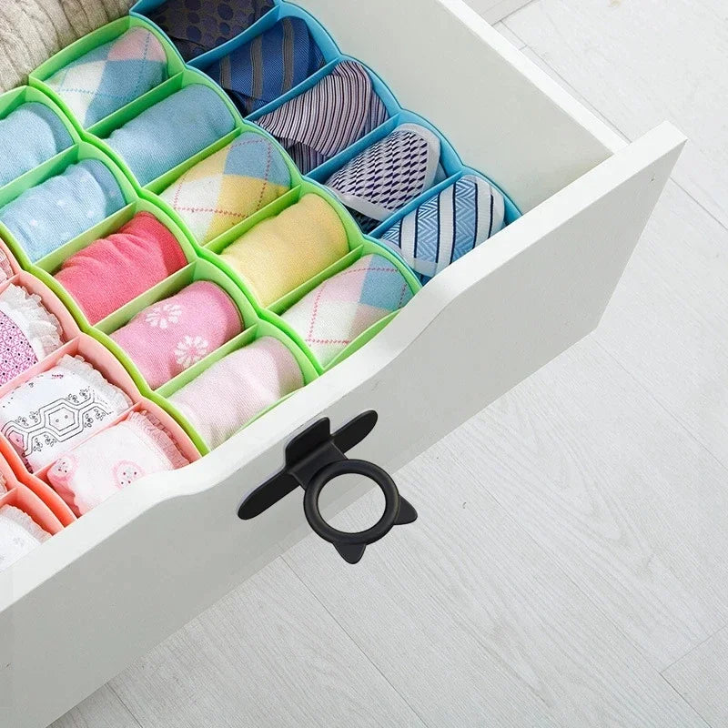 Cute multifunction Silicone Self Adhesive Handle for Toilet Seat Cabinet Drawer