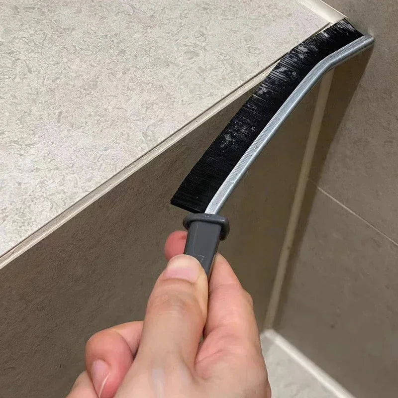 Long-Handled Grout and Gap Cleaning Brush