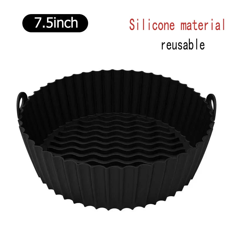 Air Fryer Disposable Paper Non-Stick Airfryer Baking Papers Round Liners Kitchen