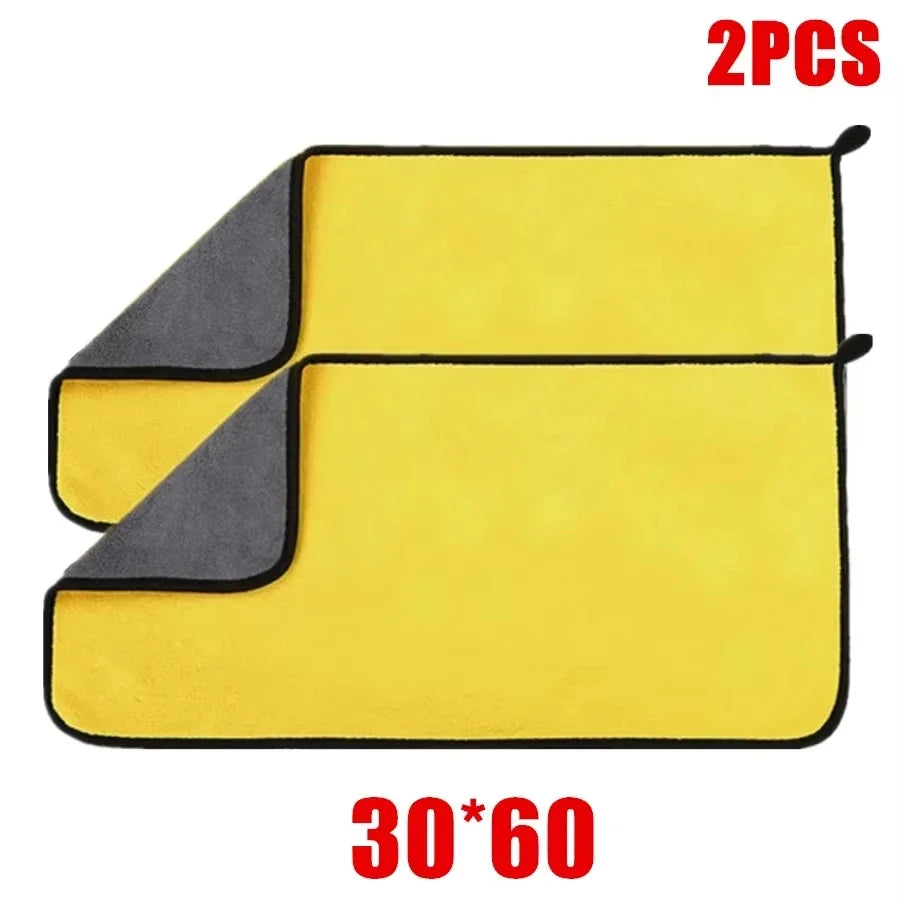 11.8 x 23.6 in Microfiber Car Cleaning Towels Soft Quick Drying