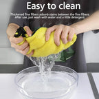 Microfiber Cleaning Towels — Choice of Size & Pack
