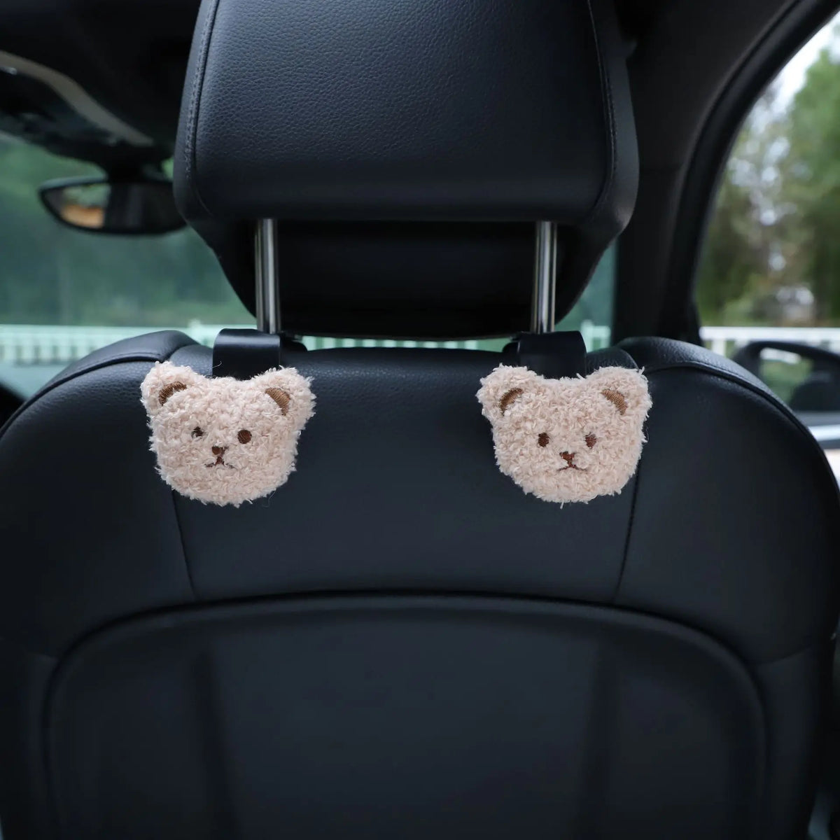 Cartoon Car Headrest Hooks — 2-Pack
